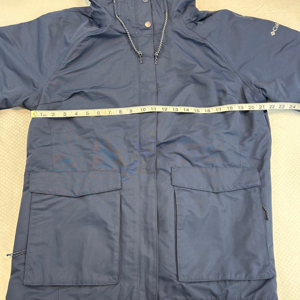 Columbia Ladies Double Pocket Rain Jacket Size XL - Picture 7 of 9
